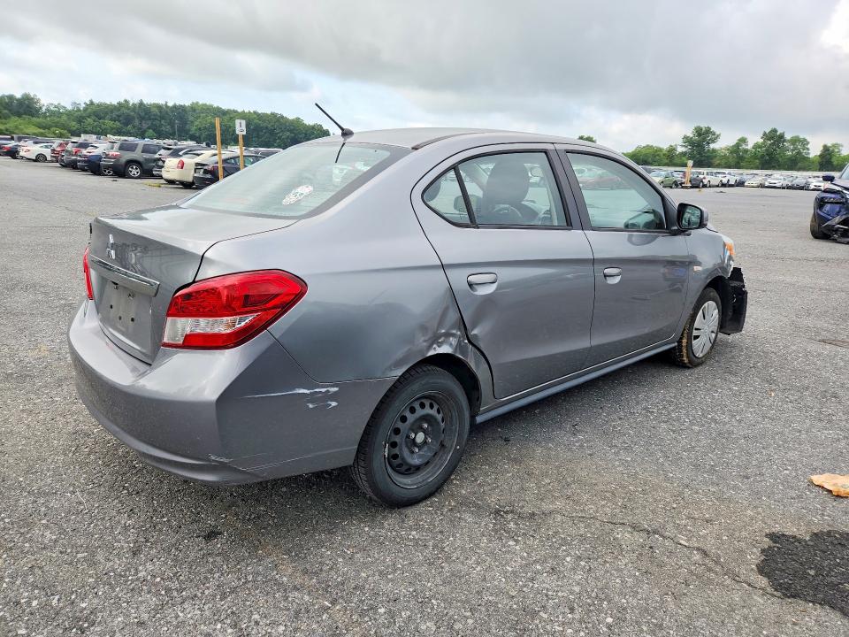 2020 Mitsubishi Mirage მანქანა იყიდება აუქციონზე, vin: ML32F3FJ4LHF10761, აუქციონის ნომერი: 64114606