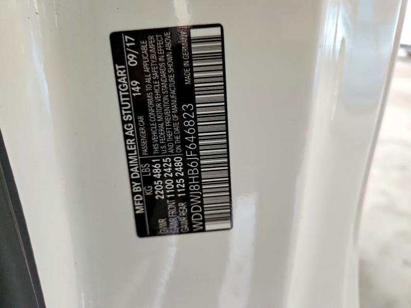 Продаж на аукціоні авто 2018 Mercedes-benz C, vin: WDDWJ8HB6JF646823, номер лоту: 65494396