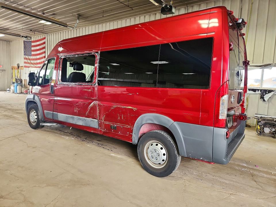 63936006 :رقم المزاد ، 3C7WRVPG4JE129922 vin ، 2018 Ram Promaster 2500 مزاد بيع