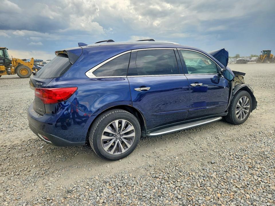 65457556 :رقم المزاد ، 5FRYD4H45EB004655 vin ، 2014 Acura Mdx مزاد بيع