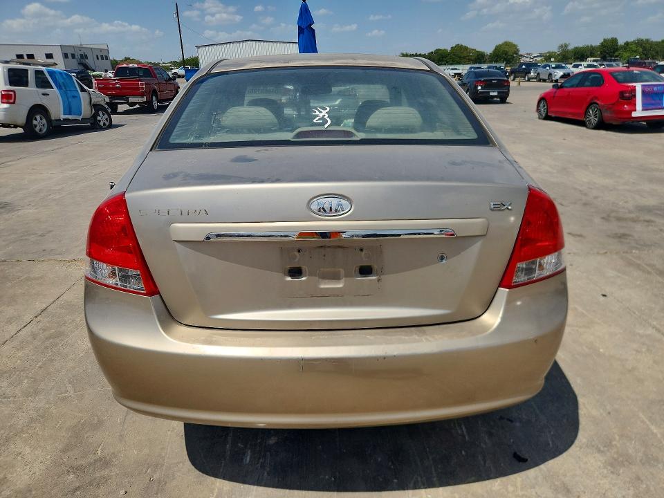 64665126 :رقم المزاد ، KNAFE121785538018 vin ، 2008 Kia Spectra مزاد بيع