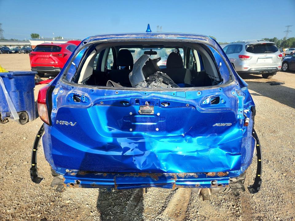 2018 Honda Hr-v მანქანა იყიდება აუქციონზე, vin: 3CZRU6H36JG718057, აუქციონის ნომერი: 65688876