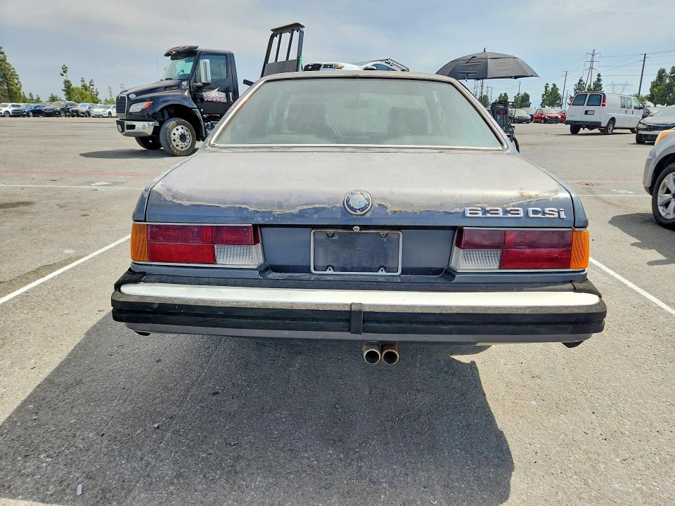 Aukcja sprzedaży 1982 Bmw 633, vin: WBAEB4609C7510435, numer aukcji: 65960726