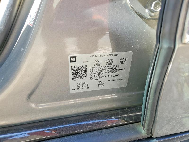 Aukcja sprzedaży 2018 Buick Enclave, vin: 5GAERBKW4JJ171968, numer aukcji: 66270716