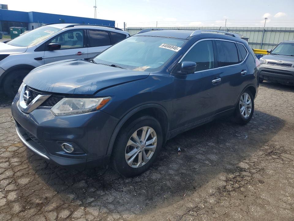 Auction sale of the 2016 Nissan Rogue, vin: KNMAT2MV2GP648535, lot number: 64086946