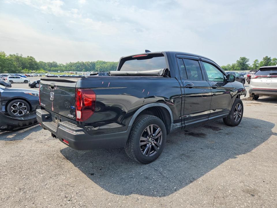 2017 Honda Ridgeline მანქანა იყიდება აუქციონზე, vin: 5FPYK3F1XHB012790, აუქციონის ნომერი: 64204566