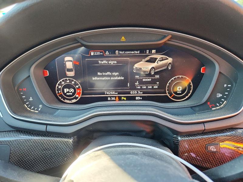 Aukcja sprzedaży 2018 Audi S4, vin: WAUB4AF47JA002351, numer aukcji: 63287246