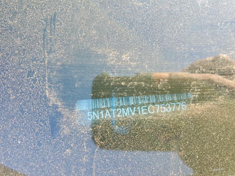 65715306 :رقم المزاد ، 5N1AT2MV1EC753776 vin ، 2014 Nissan Rogue مزاد بيع
