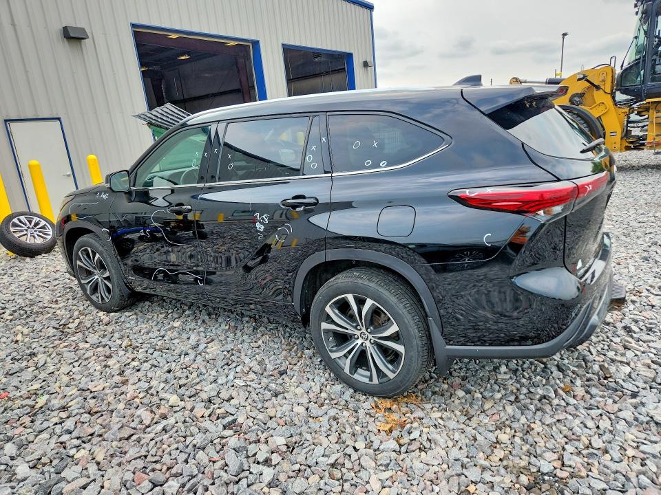 64333436 :رقم المزاد ، 5TDXBRCH2PS573326 vin ، 2023 Toyota Highlander Hybrid مزاد بيع