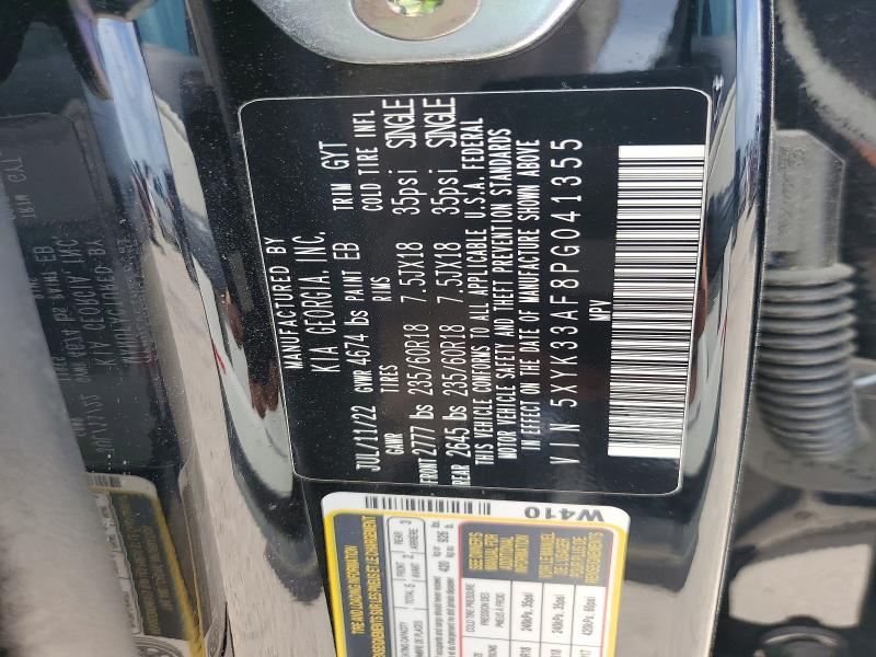 Aukcja sprzedaży 2023 Kia Sportage, vin: 5XYK33AF8PG041355, numer aukcji: 65295016