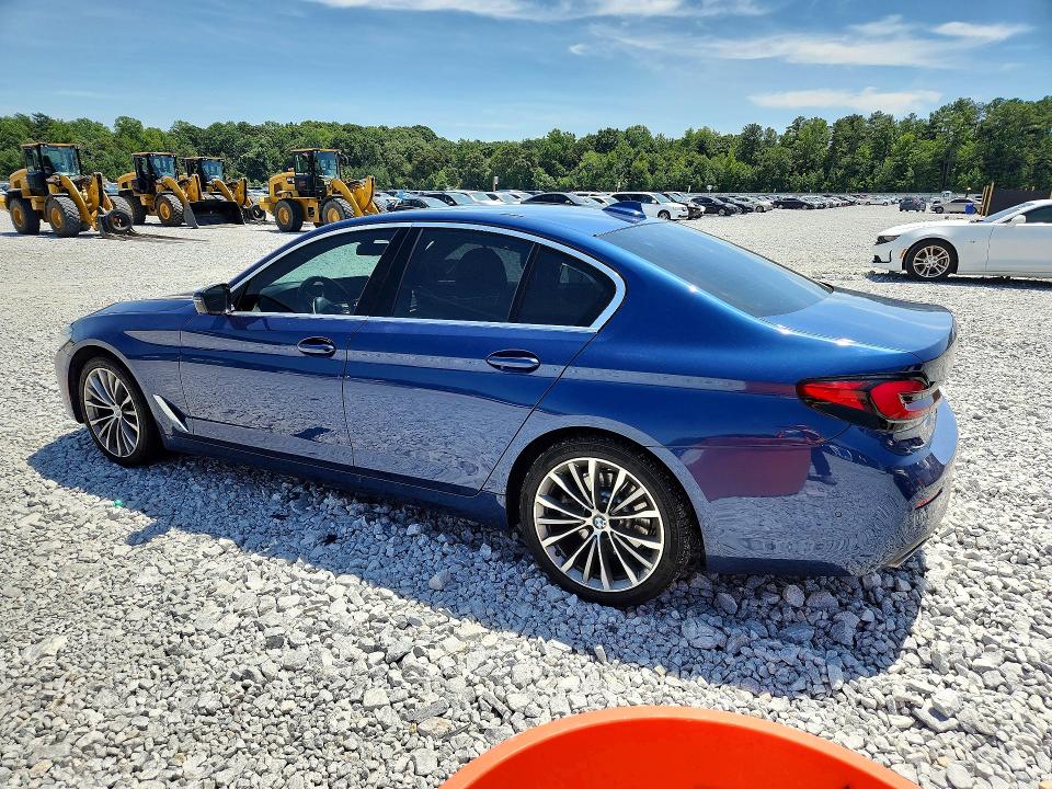 2021 Bmw 530 მანქანა იყიდება აუქციონზე, vin: WBA53BH03MWX03301, აუქციონის ნომერი: 65891346