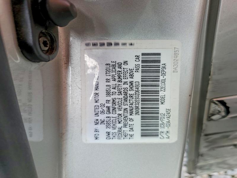Продажа на аукционе авто 2003 Toyota Corolla, vin: 1NXBR32E93Z064913, номер лота: 65556946