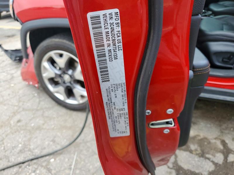 65272976 :رقم المزاد ، 3C4NJDCB0MT541338 vin ، 2021 Jeep Compass مزاد بيع