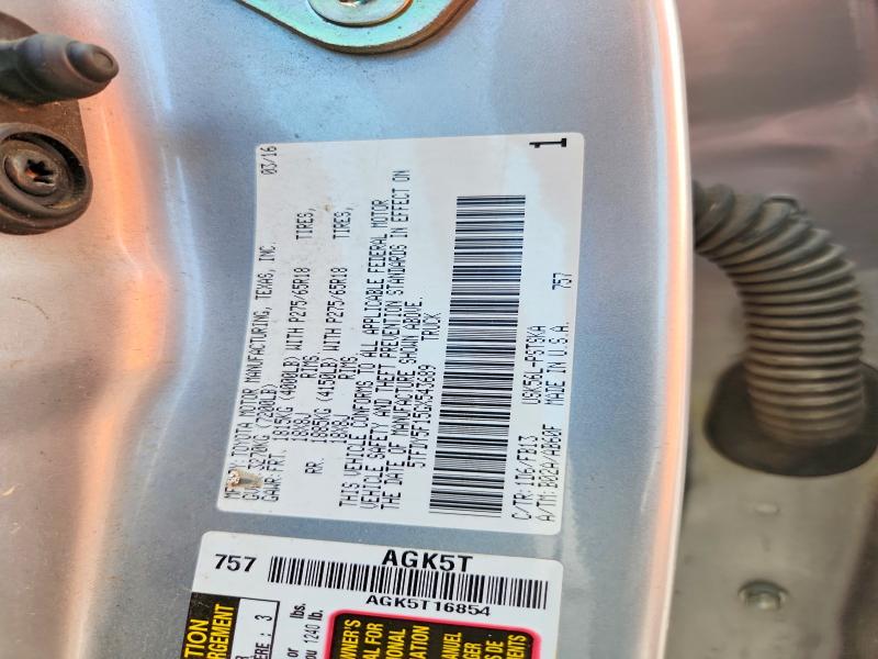 Продаж на аукціоні авто 2016 Toyota Tundra, vin: 5TFDY5F15GX543689, номер лоту: 66612306