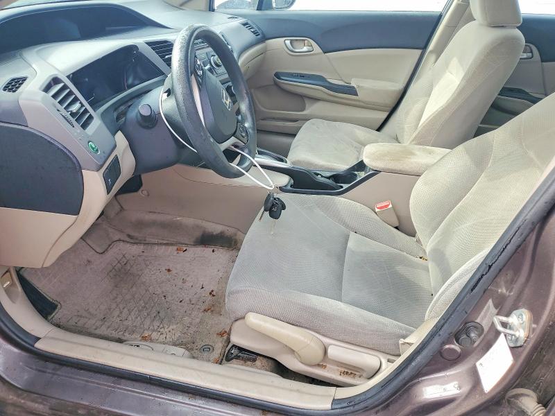 2012 Honda Civic მანქანა იყიდება აუქციონზე, vin: 2HGFB2F52CH542351, აუქციონის ნომერი: 63679366