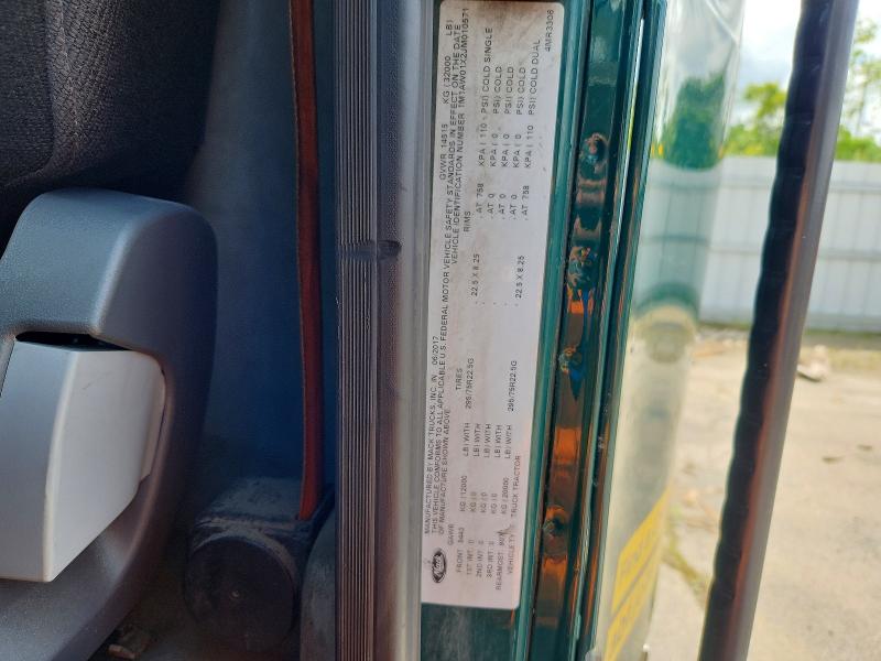 Продажа на аукционе авто 2018 Mack Cxu613, vin: 1M1AW01X2JM010571, номер лота: 65214596