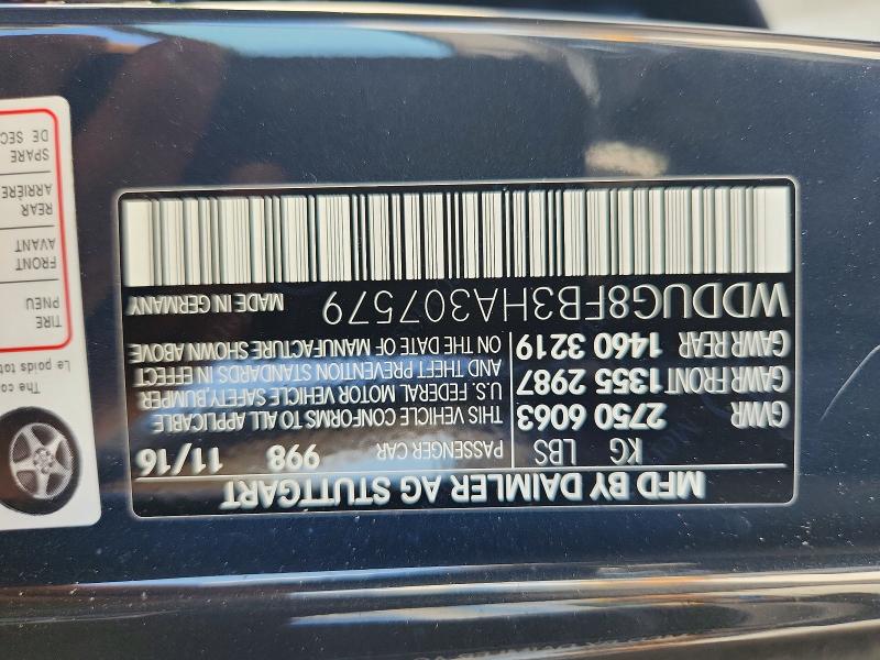 Продажа на аукционе авто 2017 Mercedes-benz S, vin: WDDUG8FB3HA307579, номер лота: 66829036