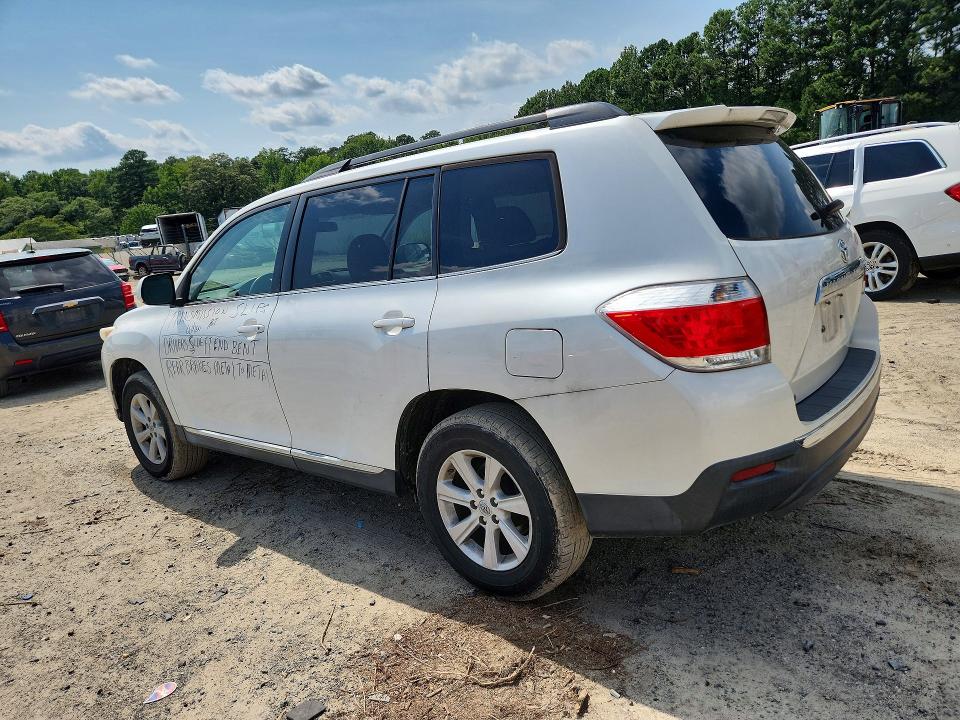 Aukcja sprzedaży 2013 Toyota Highlander, vin: 5TDBK3EH4DS193677, numer aukcji: 63166016