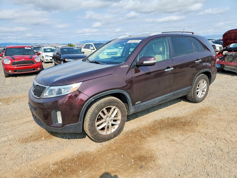 2015 Kia Sorento მანქანა იყიდება აუქციონზე, vin: 5XYKTCA62FG638810, აუქციონის ნომერი: 63418326