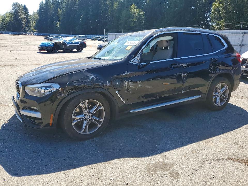 65392536 :رقم المزاد ، 5UXTS1C0XM9E58320 vin ، 2021 Bmw X3 مزاد بيع