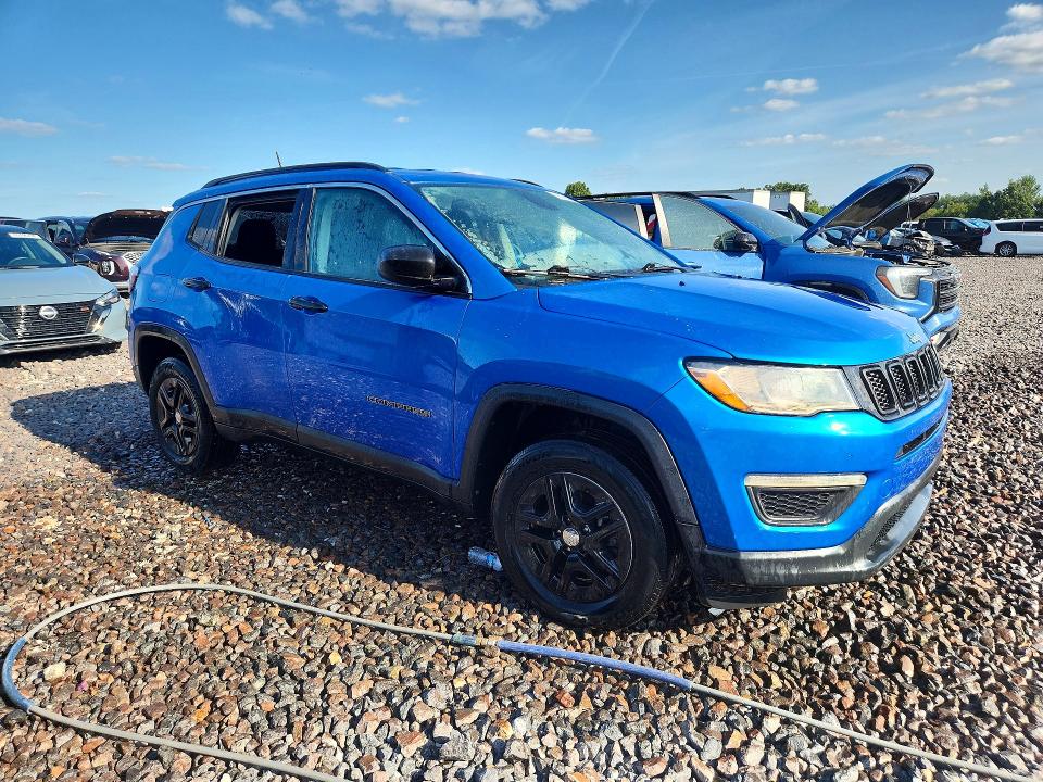 65734296 :رقم المزاد ، 3C4NJDAB6MT504068 vin ، 2021 Jeep Compass مزاد بيع