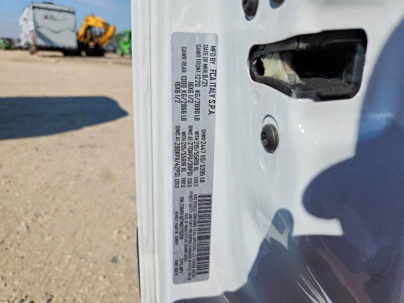 2021 Ram Promaster City მანქანა იყიდება აუქციონზე, vin: ZFBHRFAB7M6V29396, აუქციონის ნომერი: 64591306