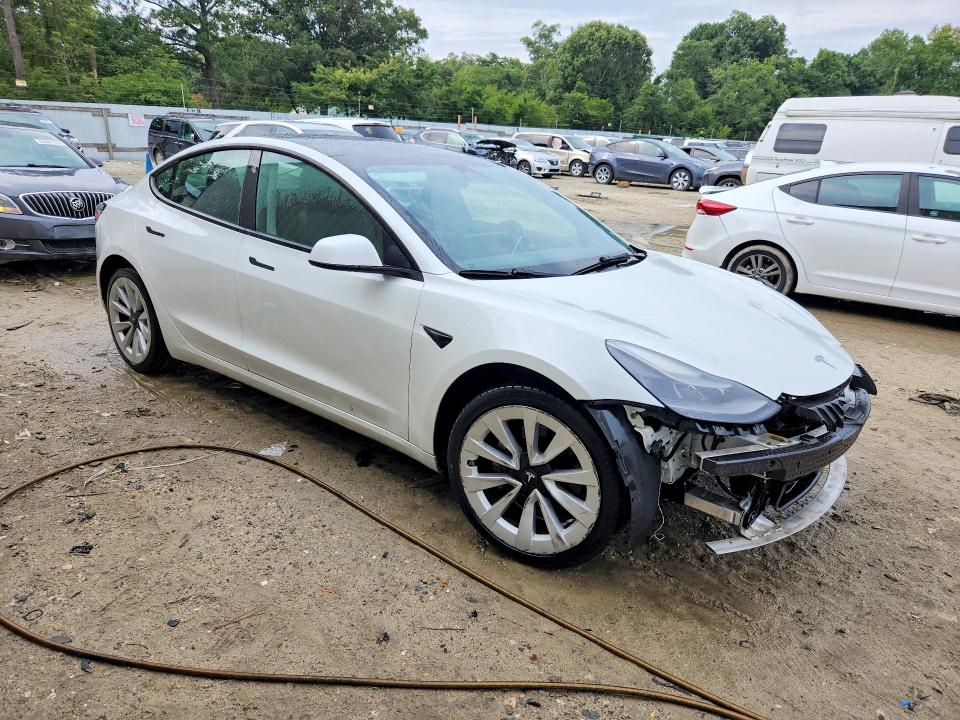 65029966 :رقم المزاد ، 5YJ3E1EB5NF289738 vin ، 2022 Tesla Model 3 مزاد بيع