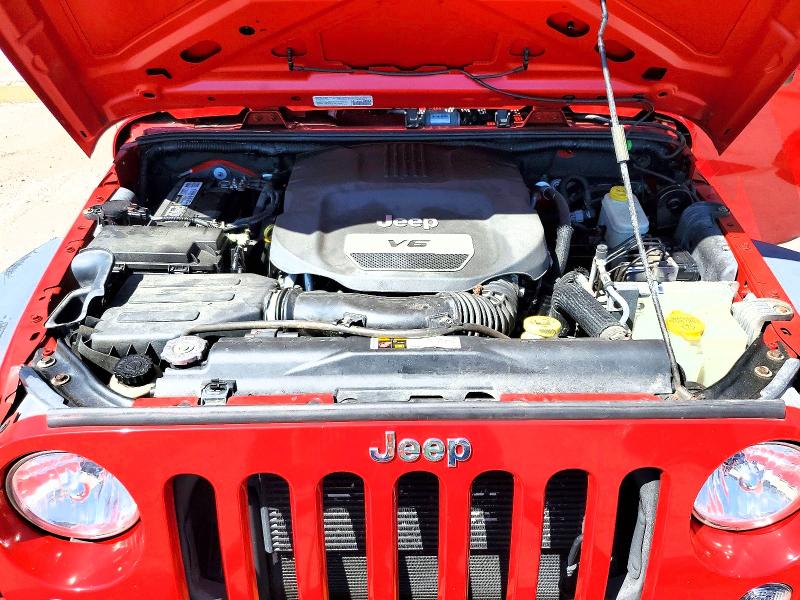 63947576 :رقم المزاد ، 1C4AJWAG8EL157894 vin ، 2014 Jeep Wrangler مزاد بيع