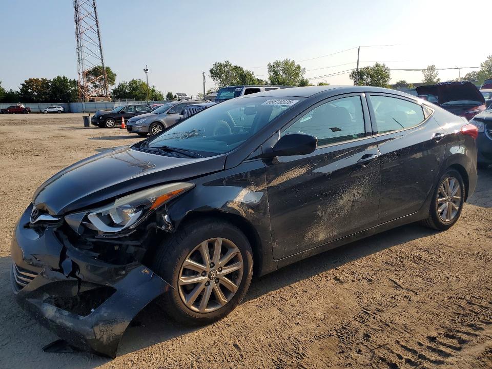 2014 Hyundai Elantra მანქანა იყიდება აუქციონზე, vin: 5NPDH4AE7EH535719, აუქციონის ნომერი: 66619326