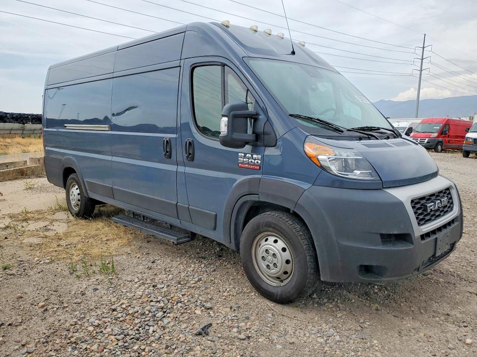 2021 Ram Promaster 3500 მანქანა იყიდება აუქციონზე, vin: 3C6MRVJG6ME550257, აუქციონის ნომერი: 64736086
