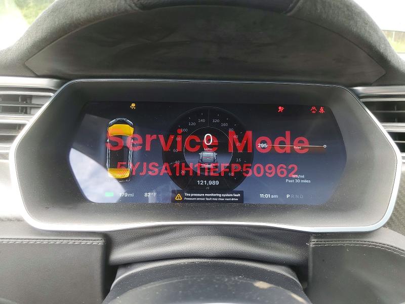 65732606 :رقم المزاد ، 5YJSA1H11EFP50962 vin ، 2014 Tesla Model S مزاد بيع