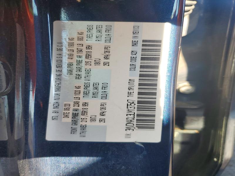 Продаж на аукціоні авто 2020 Mazda Cx-30, vin: 3MVDMACL3LM137547, номер лоту: 63684276