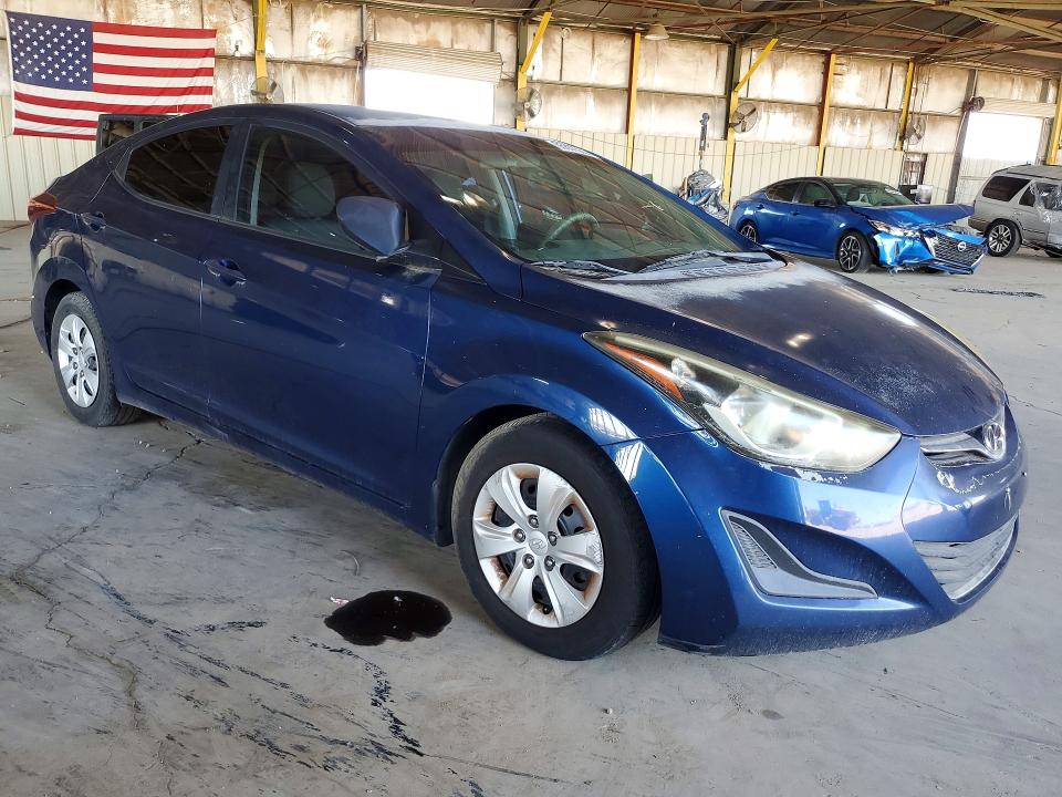 2016 Hyundai Elantra მანქანა იყიდება აუქციონზე, vin: 5NPDH4AE8GH706951, აუქციონის ნომერი: 65837586