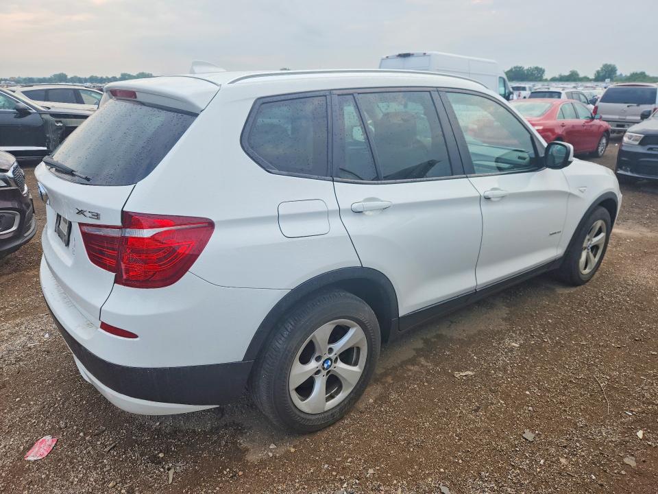2012 Bmw X3 მანქანა იყიდება აუქციონზე, vin: 5UXWX5C5XCL720787, აუქციონის ნომერი: 63740346