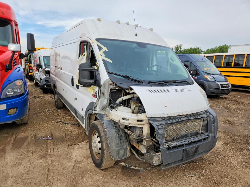64610016 :رقم المزاد ، 3C6URVJG5JE108386 vin ، 2018 Ram Promaster 3500 مزاد بيع