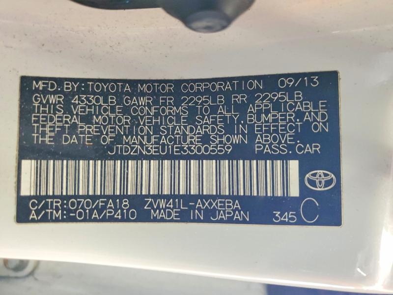 Продаж на аукціоні авто 2014 Toyota Prius V, vin: JTDZN3EU1E3300559, номер лоту: 64668196