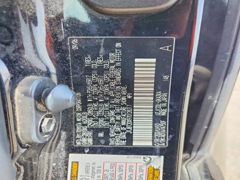 66641486 :رقم المزاد ، JTJBT20X970128317 vin ، 2007 Lexus Gx مزاد بيع