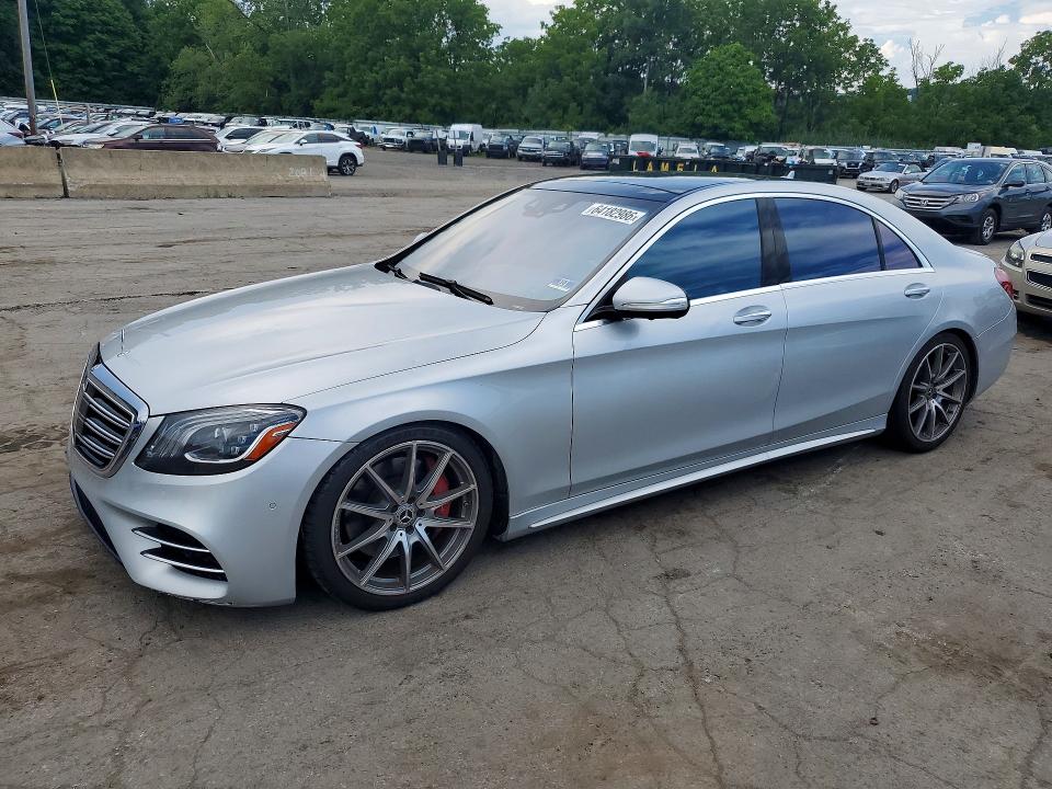 64182986 :رقم المزاد ، WDDUG8GB4JA366497 vin ، 2018 Mercedes-benz S مزاد بيع