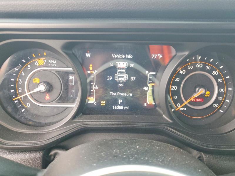63995666 :رقم المزاد ، 1C4PJXAN1SW627241 vin ، 2025 Jeep Wrangler مزاد بيع