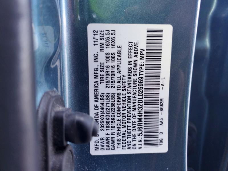 Aukcja sprzedaży 2013 Honda Cr-v, vin: 5J6RM4H32DL026969, numer aukcji: 65551126