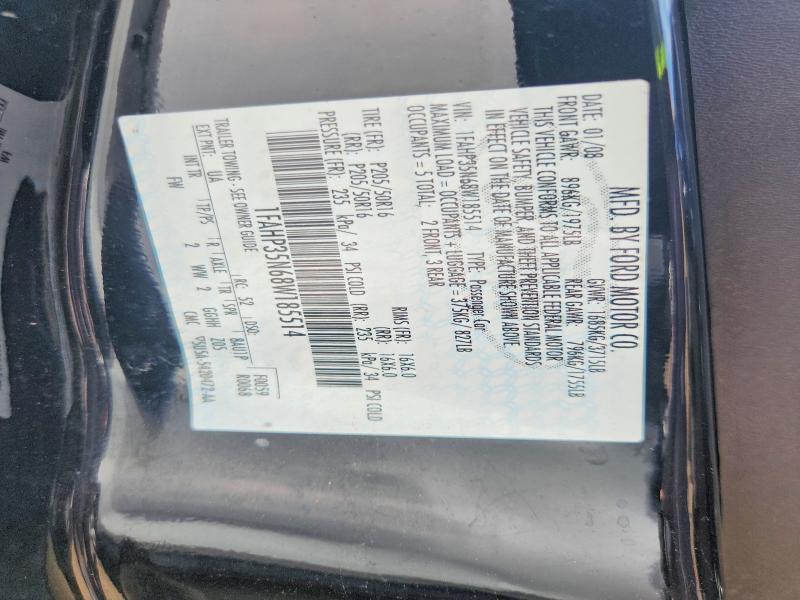 Aukcja sprzedaży 2008 Ford Focus, vin: 1FAHP35N68W185514, numer aukcji: 63805106