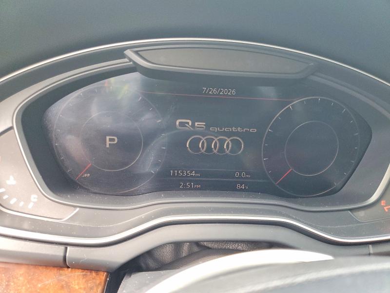 Aukcja sprzedaży 2018 Audi Q5, vin: WA1BNAFY5J2017793, numer aukcji: 62984196