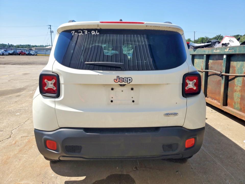 2017 Jeep Renegade მანქანა იყიდება აუქციონზე, vin: ZACCJABB4HPE88826, აუქციონის ნომერი: 63178746