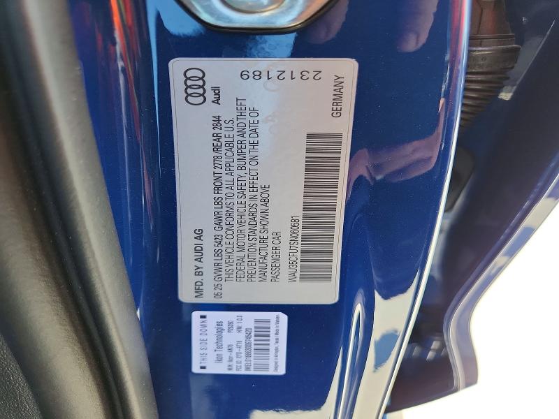 Продажа на аукционе авто 2025 Audi S5, vin: WAU35CFU7SN060581, номер лота: 62723106