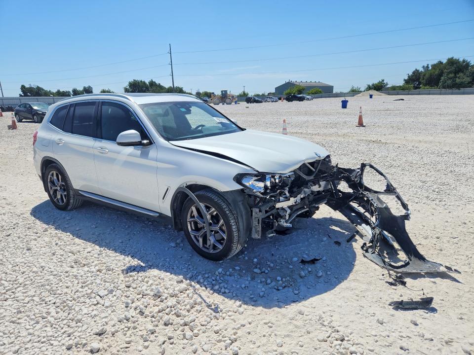 66001586 :رقم المزاد ، 5UXTS1C04M9D79130 vin ، 2021 Bmw X3 مزاد بيع