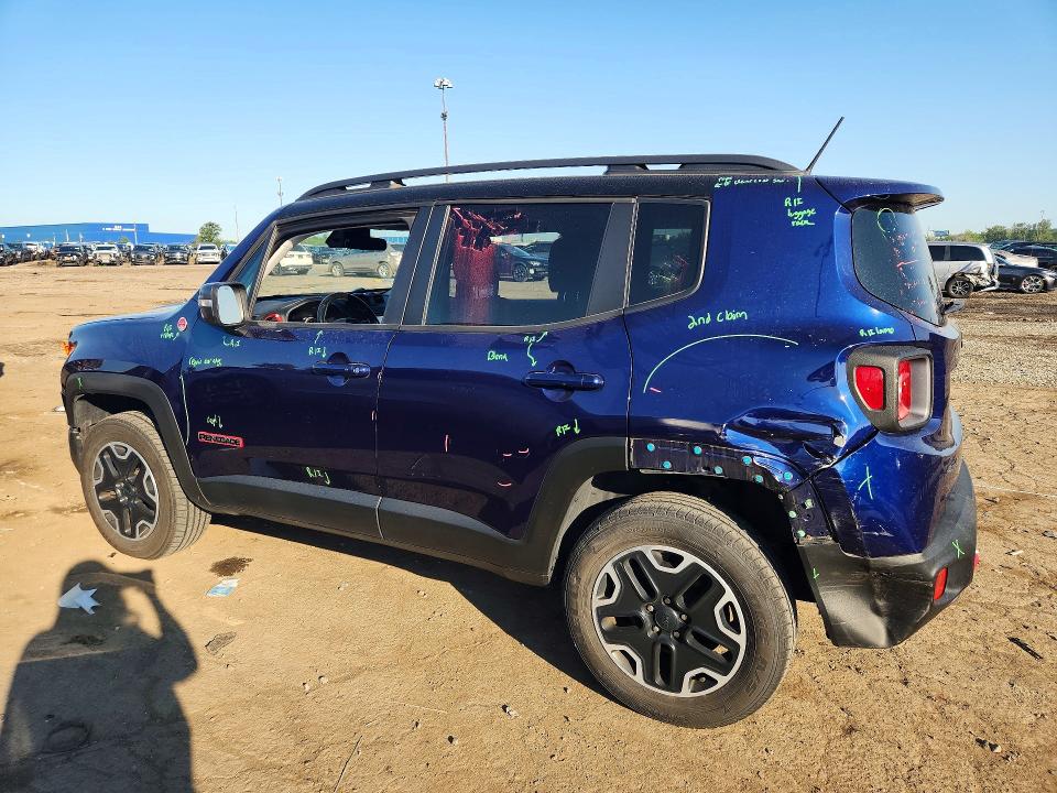 Aukcja sprzedaży 2016 Jeep Renegade, vin: ZACCJBCT4GPD38923, numer aukcji: 63868986