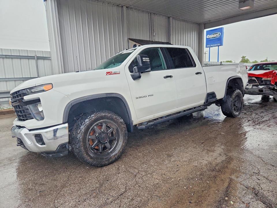 53081576 :رقم المزاد ، 1GC4YSEY0RF202951 vin ، 2024 Chevrolet Silverado مزاد بيع