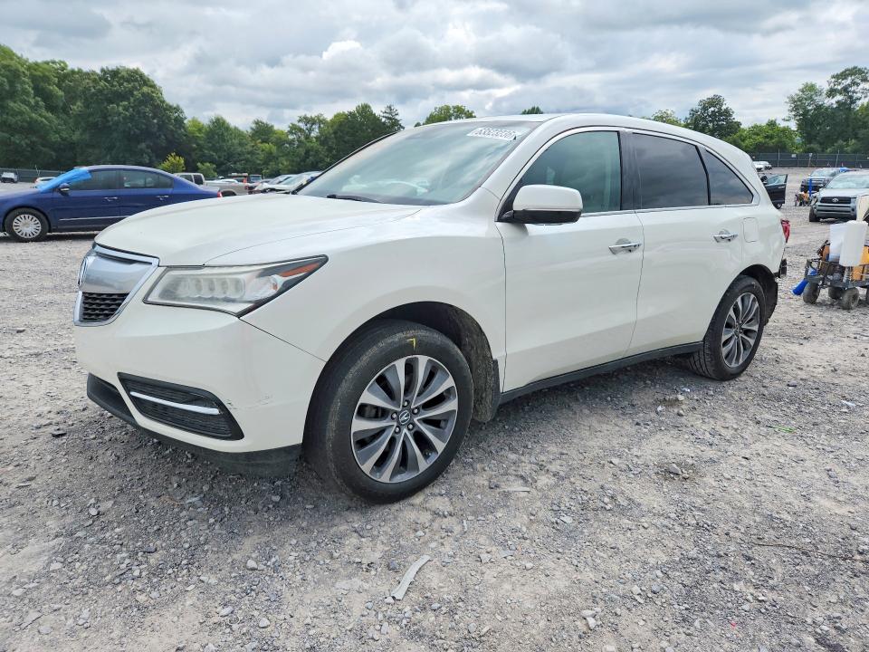 Продажа на аукционе авто 2016 Acura Mdx, vin: 5FRYD3H49GB015168, номер лота: 63523236