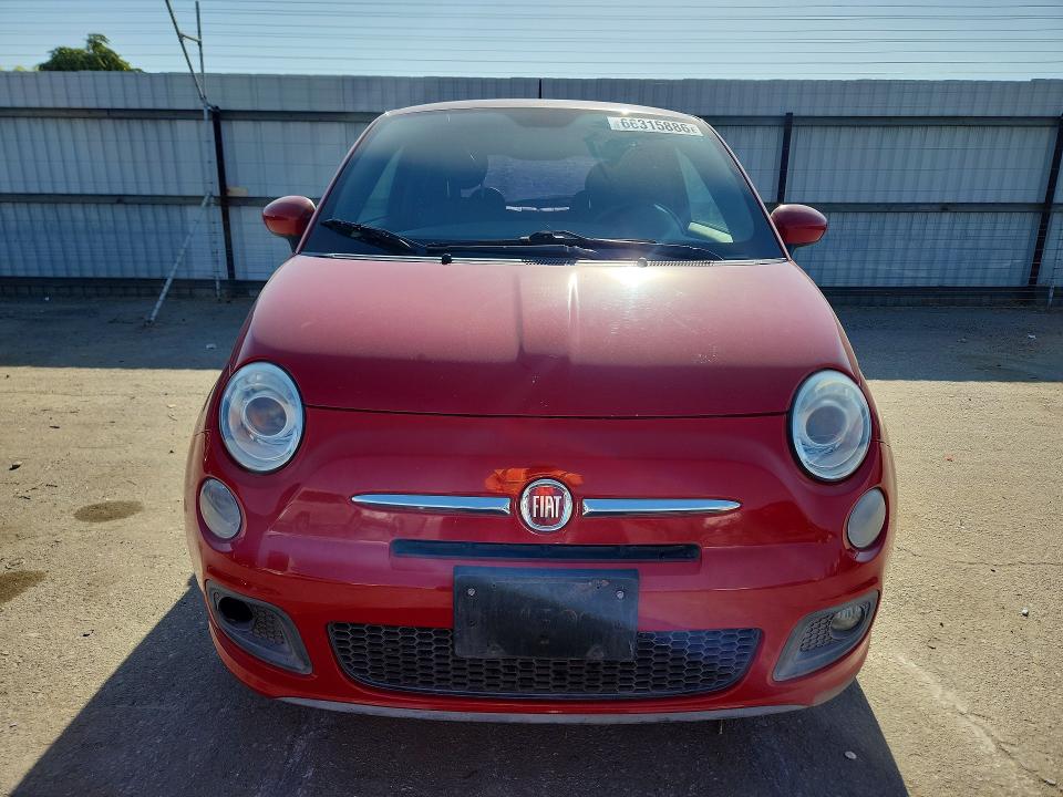 2013 Fiat 500 მანქანა იყიდება აუქციონზე, vin: 3C3CFFBR8DT674422, აუქციონის ნომერი: 66315886