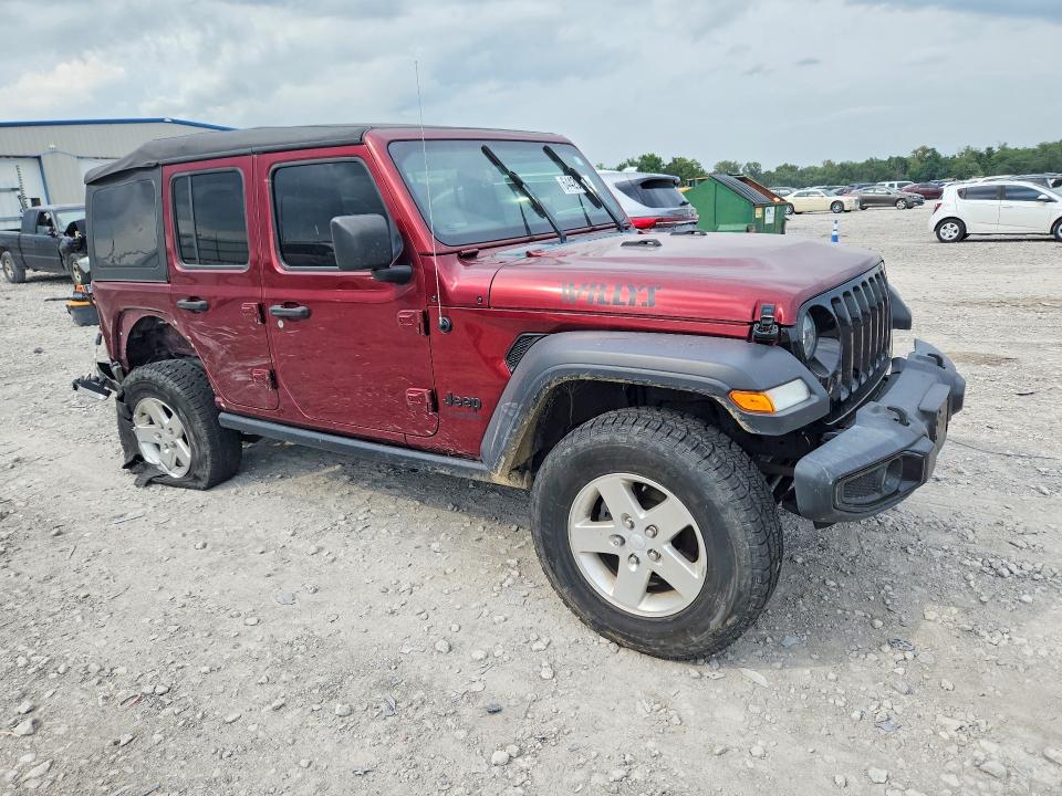 Продаж на аукціоні авто 2021 Jeep Wrangler Unlimited, vin: 1C4HJXDN4MW741396, номер лоту: 64420006
